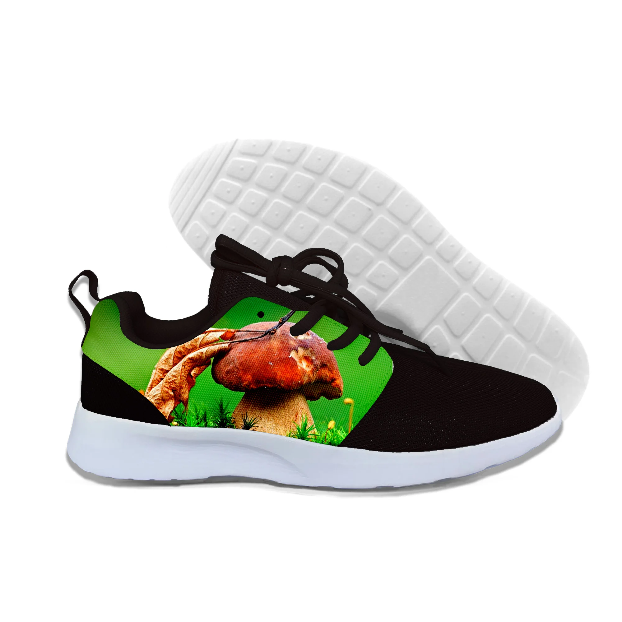 

2019 hot fashion magic mushrooms 3D casual shoes for men/women high quality Harajuku 3D printing magic mushrooms Sneakers