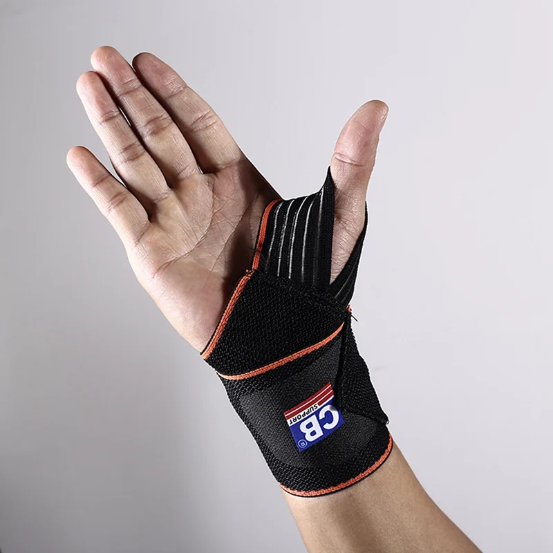 CHAOBA 1 шт. регулируемое отверстие дизайн вес для подъема кистевой ремень Скоба для запястья ремни обертывания