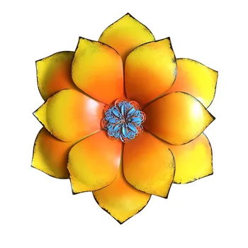 

Office Craft Hanging Decoration Multiple Layer Garden Patio Balcony Home Bedroom Indoor Outdoor Metal Flower Wall Art Porch