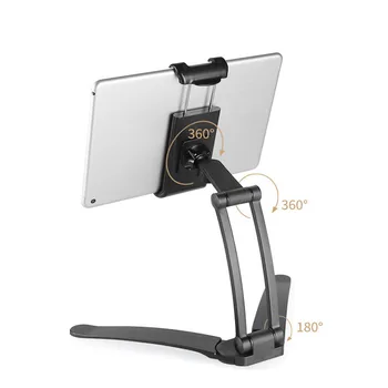

Adjustable Tablet Holder Lazy Bracket Wall Stand 360 Rotation Non-slip