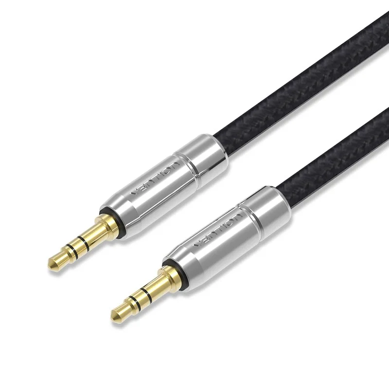 

Vention Bad Aux Audio Cable Car 3. 5mm Male to Male Mobile Phone Vehicular Audio System Speaker Wire Connection Cable