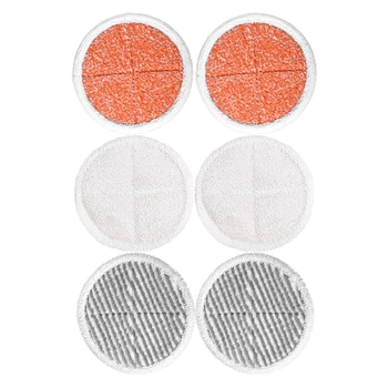 

6 Pack Mop Pads Replacement for Bissell Spinwave 2039A 2124