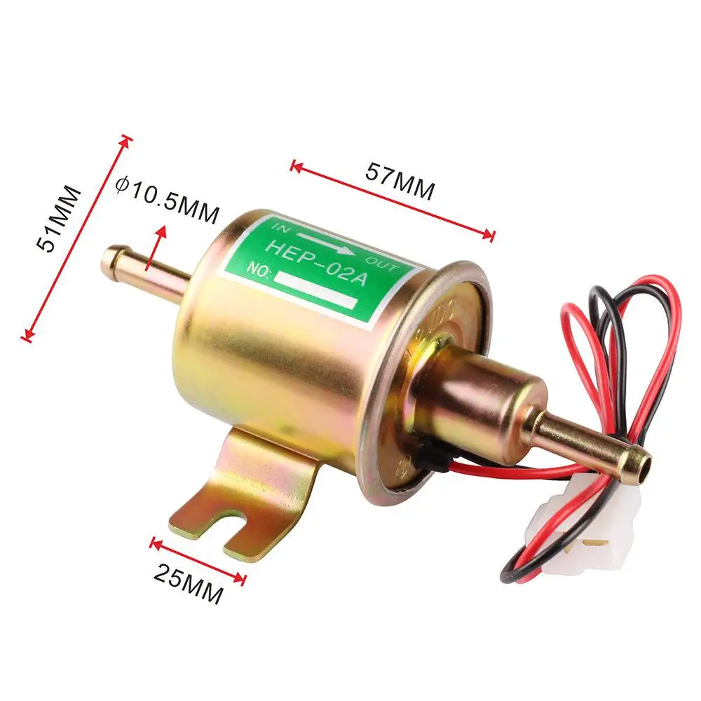 Bomba de Combustível Eletrônica para Carro Caminhões e Barcos Eletrônica para Todos os 12 Modificação Geral 24 v Bomba Diesel Volts Carros Hep-02a 12 - 8 Cheap Bomba de combustível