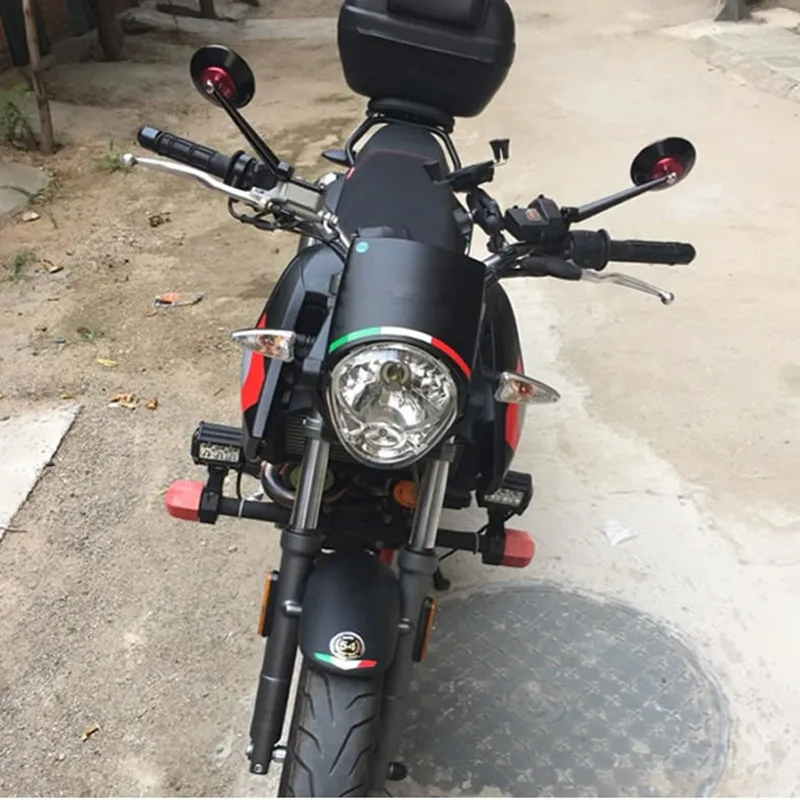 Для ручек зеркало заднего вида сбоку Зеркало для HONDA NC700 750 CBF600 1000 650 CB1100 CB400 600 F3 F4 F4i cbr125