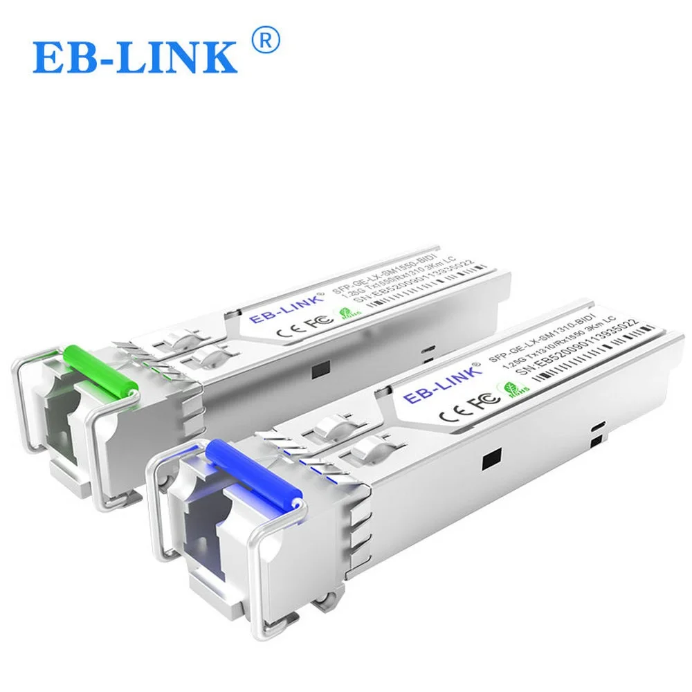 

For TP-link Compatible TL-SM321A, TL-SM321B,1310/1550nm 1.25G 10km BIDI SFP Transceiver module