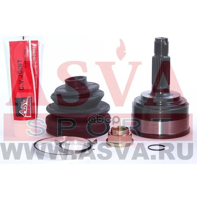 Шрус Внешний Honda: Crv Rd1-Rd2,Inspare,Saber Ua1/Ua2,Odyssey Ra1/Ra2,S-Mx Rh,Step Wagon Rf1/Rf2/32*64*28 ASVA арт. HN33