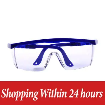

5Pcs Protective Glasses Work Safety Glasses Anti-Fog Windproof Goggles Adjustable Bicycle Cycling Goggles Outdoor Sports Eyewear