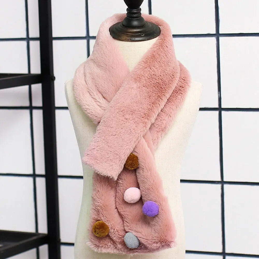 9 17 Style Kids Boys Girls Soft Scarf Children Winter Neck Warmer Scarves Neckerchief Shawl - Цвет: 9