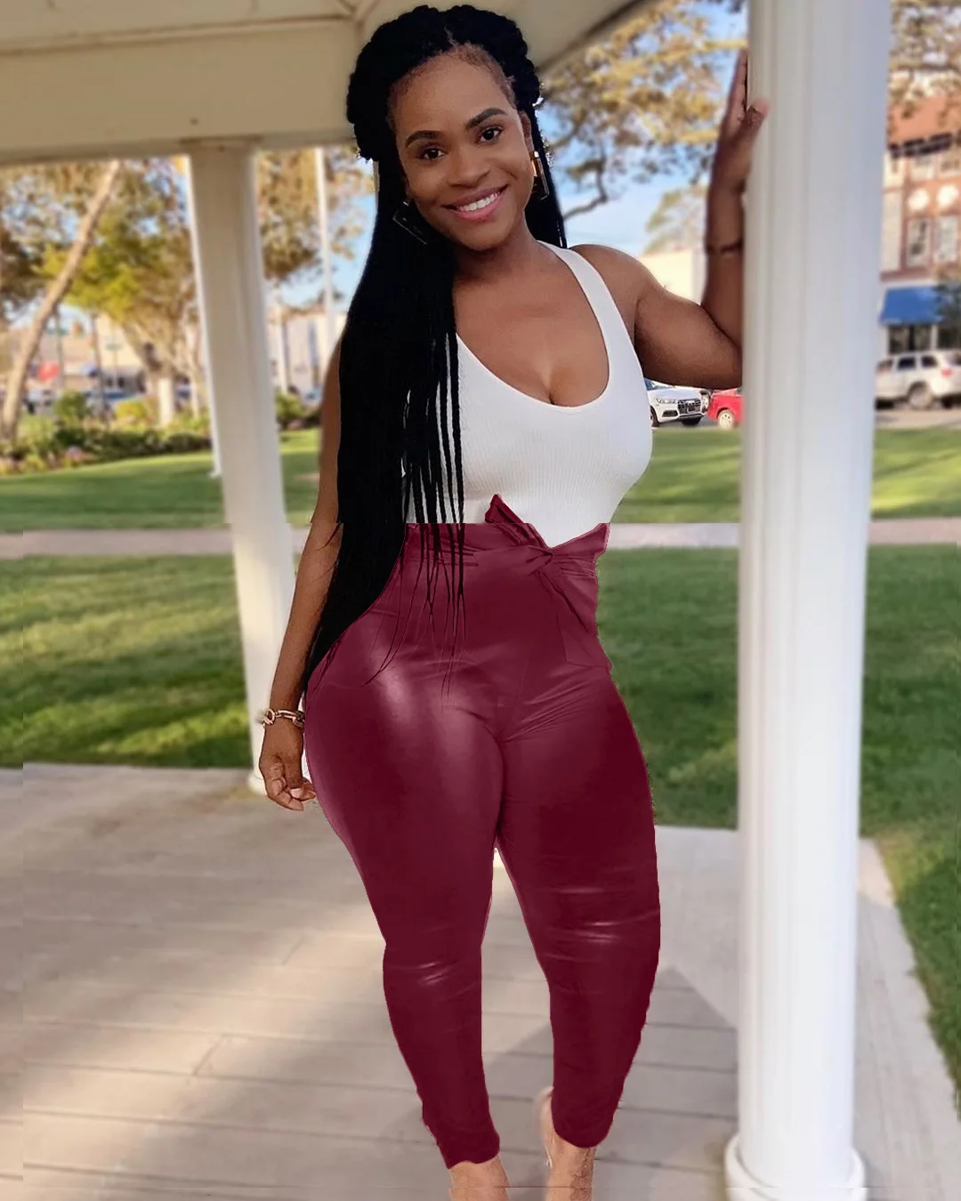 HAOOHU Fashion Pants Women Summer Large 