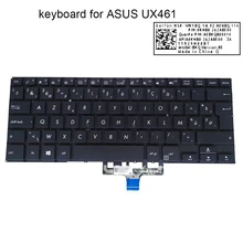 Aliexpress - Greece Belgium keyboard Backlight for ASUS ZenBook Flip 14 UX461 FA UX461FN UX461F keyboards parts New 0KNB0 262ABE00 262AGR00