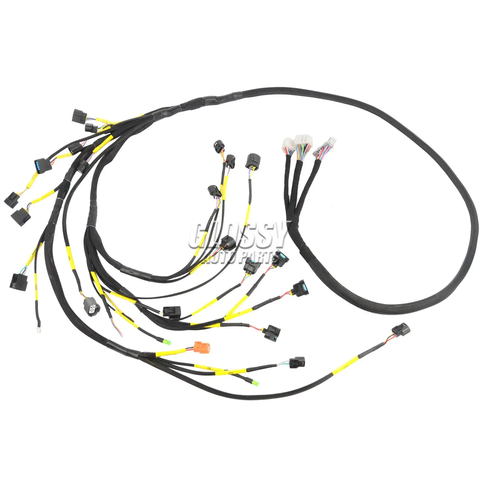 AP03 K20 K24 K-Series Tucked Engine Harness For Honda Acura K-Swap Integra CRX Civic EK EG