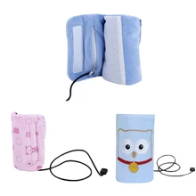 Горячая Распродажа, USB Подогреватель детских бутылочек, портативный подогреватель молока для путешествий, бутылочка для кормления младенцев с подогревом, изоляционный подогреватель пищи