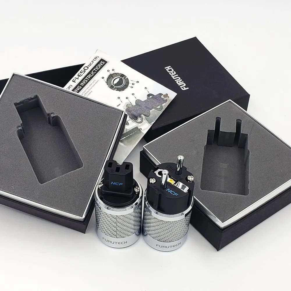 Conector de Energia Schuko para Caixa de Alta Qualidade com Plugue de Rodio Hifi 15a 125v - Image 2