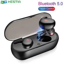 Y30 TWS Bluetooth Wireless Headphones Power Display Noise Reduction HD Call Stereo Earphones Touch Control Light Weight Earbuds