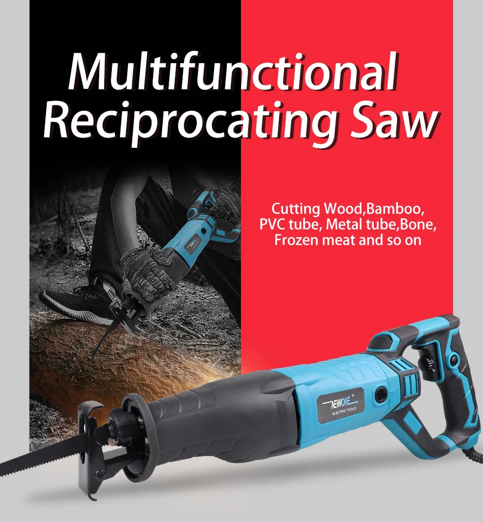 Newone Corded Reciprocating Saw 900w 