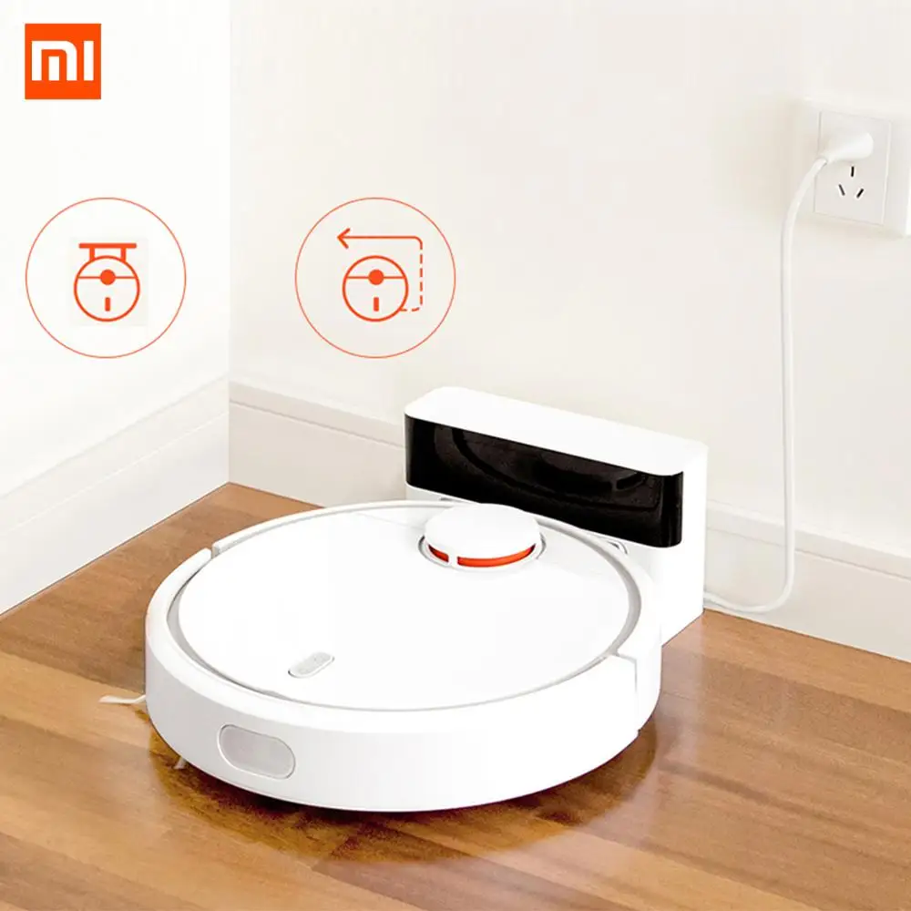 Xiaomi mi робот пылесос для дома автоматический подметальный заряд пылеочиститель умный плановый mi jia приложение дистанционное управление