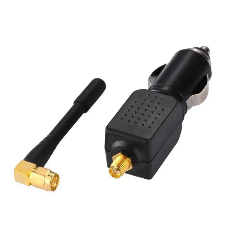 Fuente de alimentación de coche con señal GPS, 2W, 12V, negro, encendedor Universal