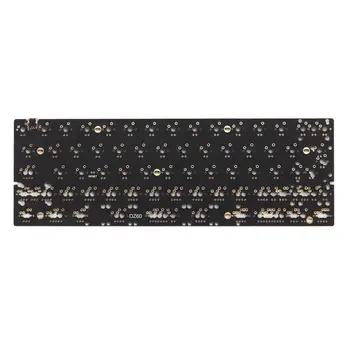 

DZ60 Custom mechanical keyboard PCB 60% keyboard support arrow key alu plate gateron switch stab