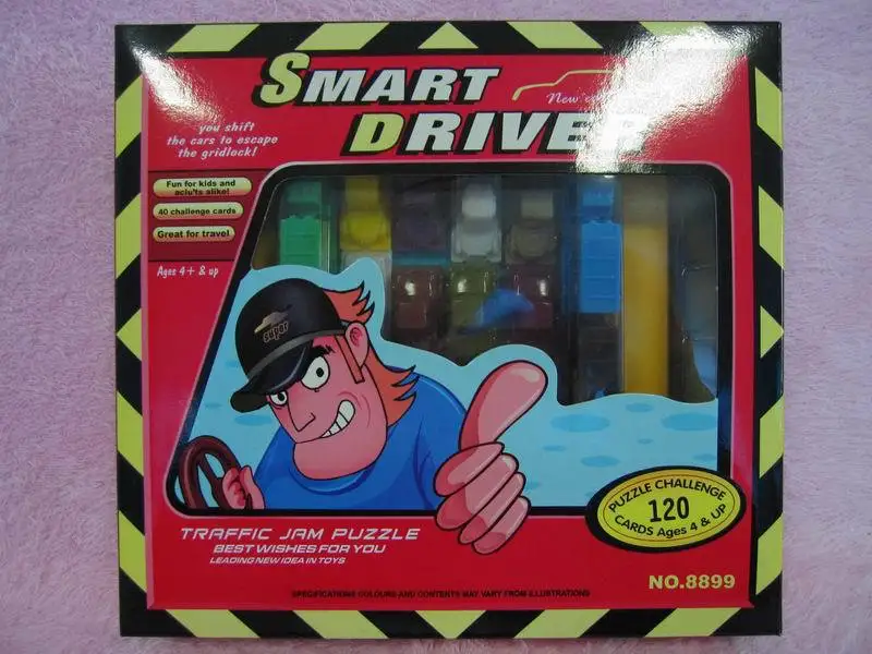 

Children Early Childhood Educational Toy 120 off Smart Driver Car Huarong Rush Hour Parking Lot
