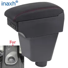 Accoudoir de voiture, boîte de rangement d'accessoires de voiture, porte gobelet, cendrier USB, pour Renault Captur Clio 3 III IV