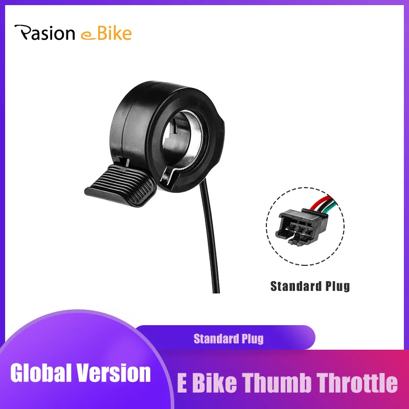 Pasion E Bike Throttle 36V 48V 72V Finger E Bike Thumb Throttles