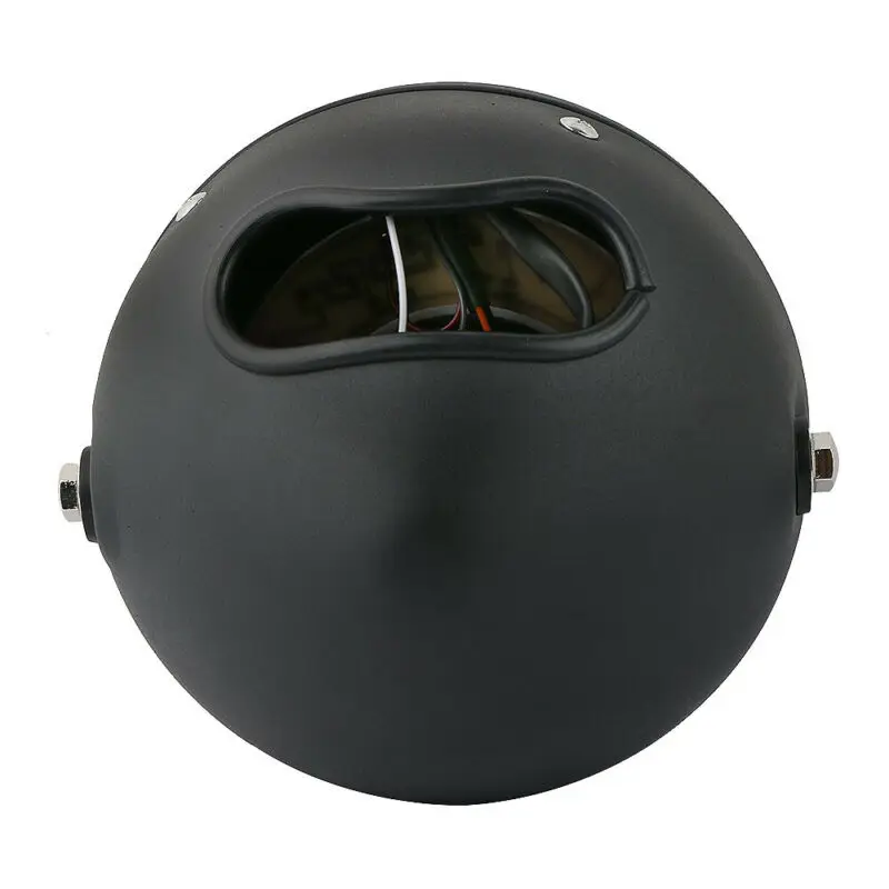 12-80 в 7 Вт мотоцикл велосипед электрический автомобиль 6,5 дюймов светодиодный фара+ Монтажный кронштейн для Harley мотоцикл фара
