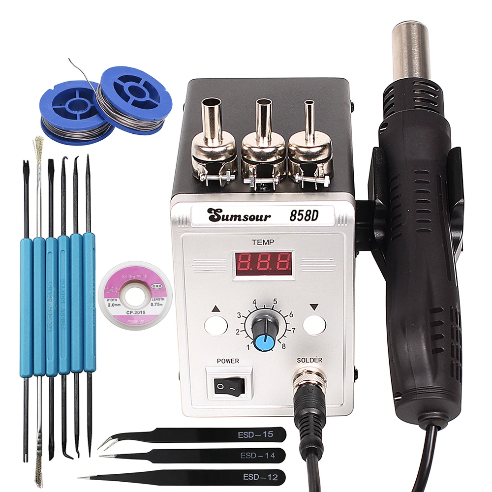 High-Power Hot Air Rework Soldering Station – 700W Professional Heat Tool for Precision Welding and Repair