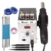 Hot Air Gun 858D 700W BGA Rework Solder Station 220V / 110V For SMD SMT Heat Soldering Station Welding Repair Tools 3