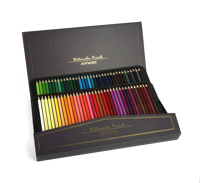 Набор акварельных карандашей 72 цветов профессиональные масляные цветные
