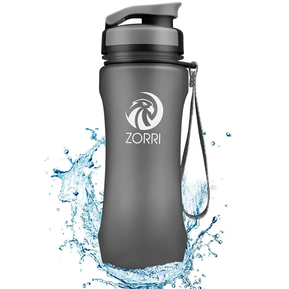 Прозрачная бутылка для воды ZORRI 600 мл шейкер инфузер фруктов портативная