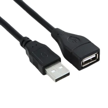 

USB 2.0 Male To Female Extender Cable, 0.6m 0.7m 0.8m 1m Super Fast Data Sync Extension Cable For PC And Laptop Keyboard