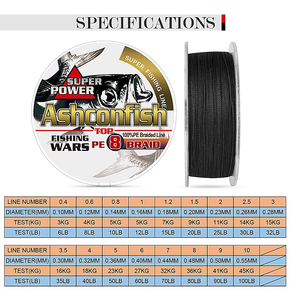 Никогда не Выцветшая Черная Плетеная рыболовная леска высокого качества 100 м 300 м рыболовный шнур 8 нитей супер pe провод 10 15 20 30 130 150 250 300 фунтов