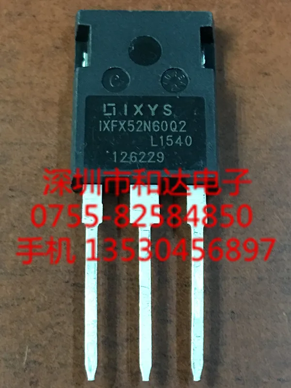 IXFX52N60Q2-247 600V 52A