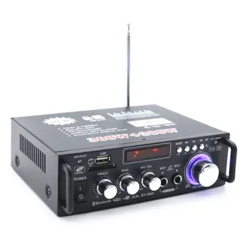 

2020 New Car Amplifier Display Digital HIFI Powers Amplifier Bluetooth Stereo Subwoofer