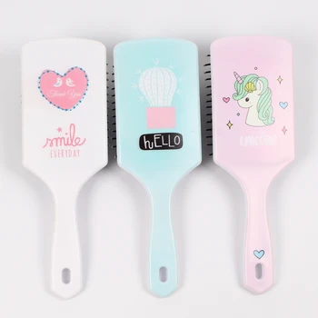 

Hair Comb Detangling Hair Brush Detangle Hairbrush Salon Hairdressing Straight Wave Brush Paddle Brush Tangle Teaser Hair Brush