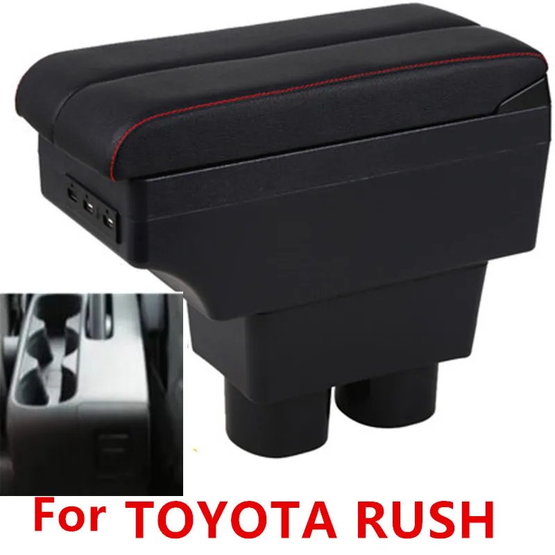 for TOYOTA RUSH ARMREST armrest box For Toyota Avanza USB Charging heighten Double layer | Автомобили и мотоциклы