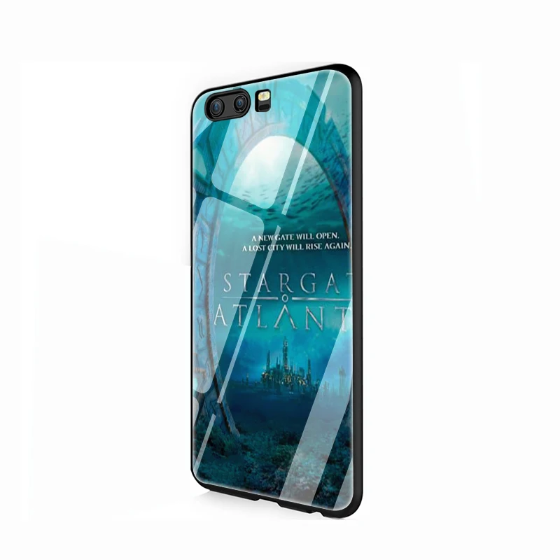 Чехол EWAU Stargate Atlantis SGA чехол из закаленного стекла для телефона для huawei P10 P20 P30 mate 20 Lite pro P Smart Y6 Y9 Honor 8X9 10 - Цвет: G4