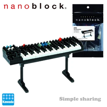 

NBC-038 Nanoblock Synthesizer Mini Collection Series 130 Pieces Difficulty level1 Diamond Building Blocks Creative Toys For kids
