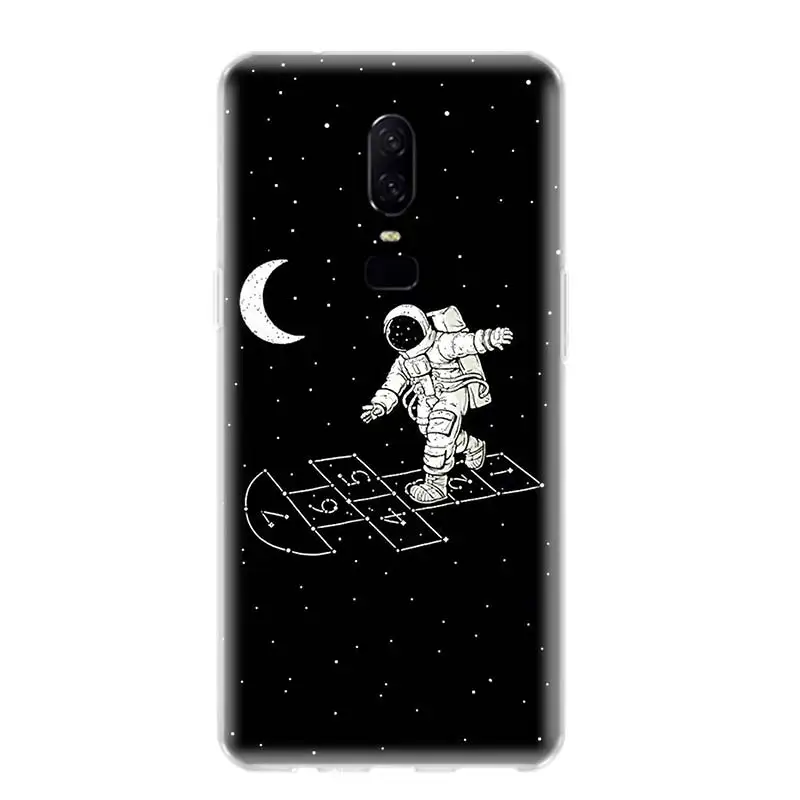 Чехол для телефона с изображением космоса Луны милых котов, чехол для OnePlus 1+ 7 Pro 7t 6 6T 5 5T 3 T, художественный подарок с рисунком, индивидуальные чехлы - Цвет: TW202-2