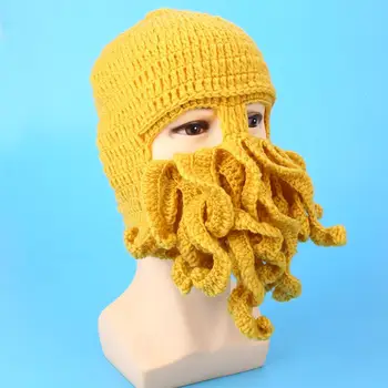 

Octopus Ski Cap Hat Beanies Ski Mask Warm Winter Accessory Multi Colors