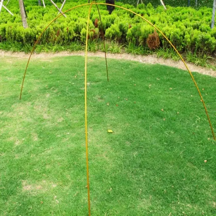 2pcs Tent Poles Adjustable Aluminum Alloy Outdoor Camping Tent Tarp Rod Replacement Poles