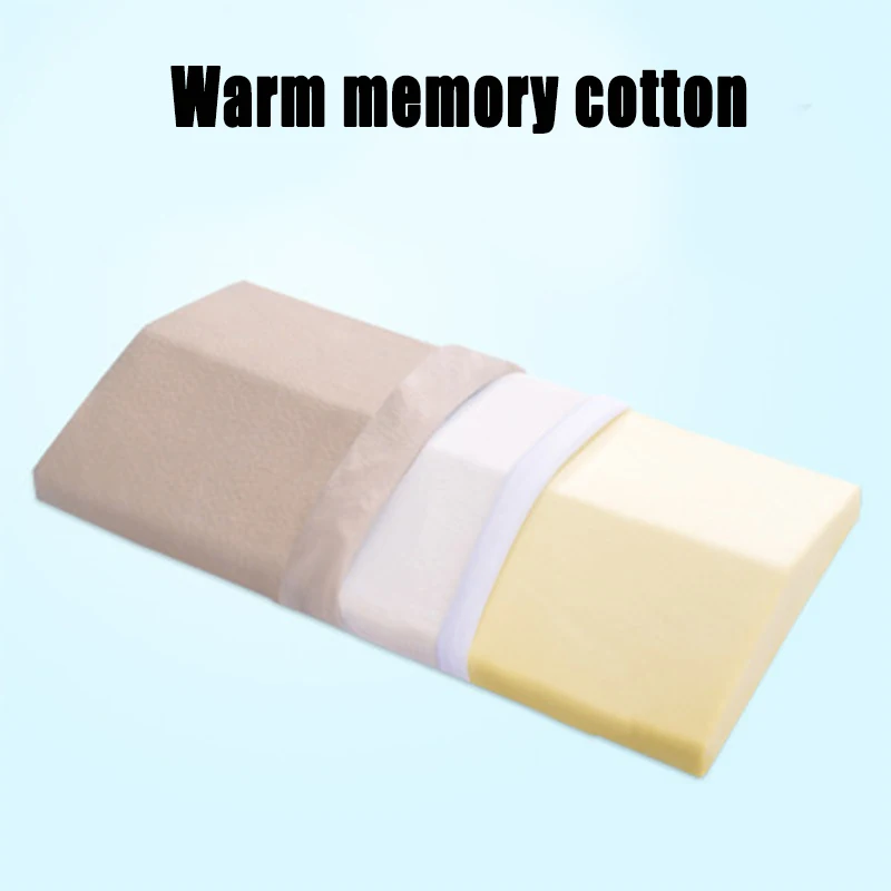 Высококачественная уютная мягкая подушка для сна из пены с эффектом памяти для боли в пояснице многофункциональная подушка для поддержки поясницы MD99 - Color: Cream Color