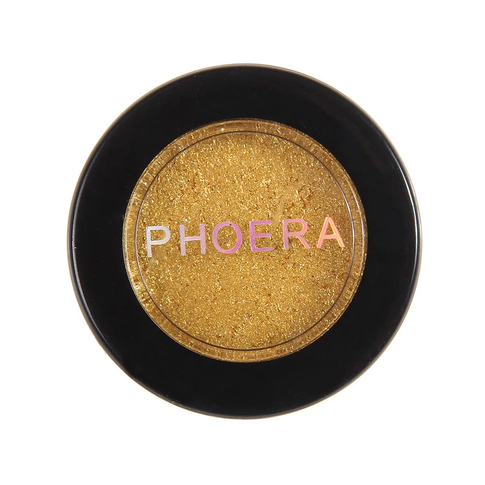 PHOERA, 24 цвета, блестящие тени для век, массивный блеск для глаз, мерцающий пигмент, золото, серебро, порошок, металлик, сияющий, фестиваль, косметика