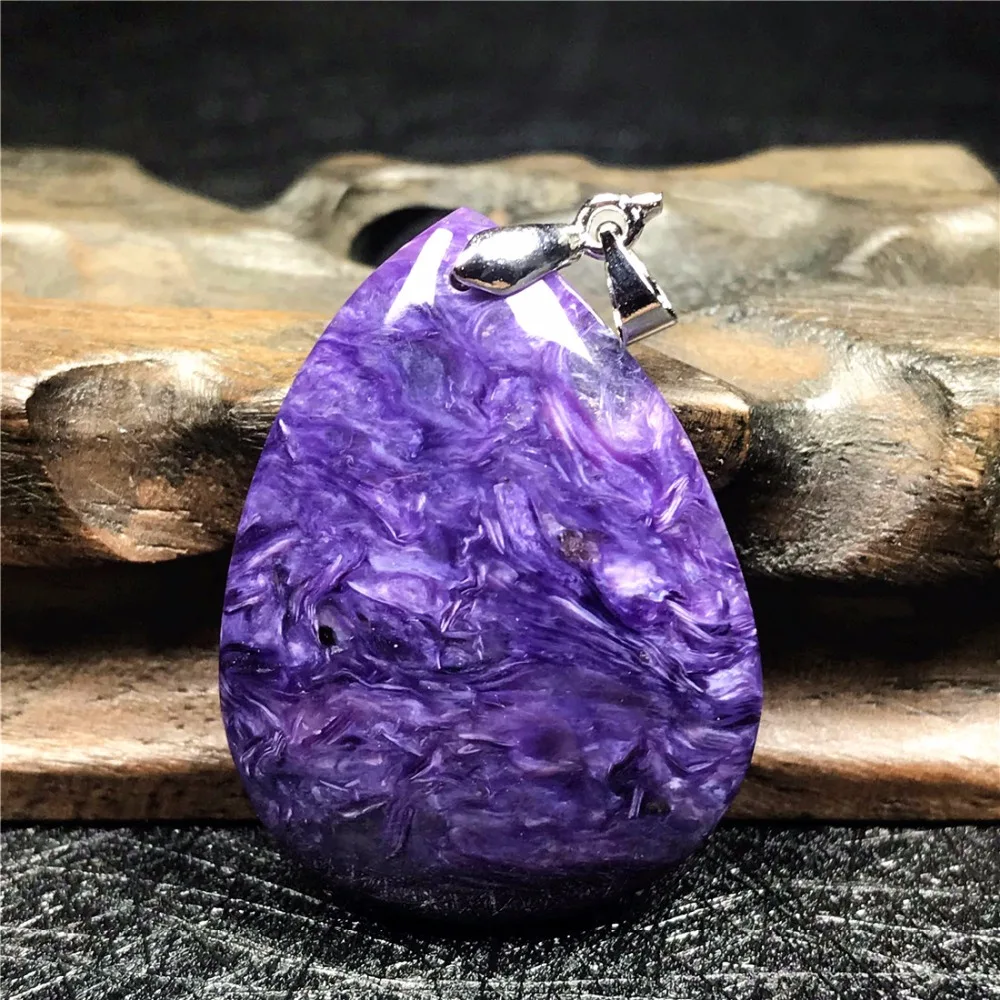 Natural Charoite Pendant (74)