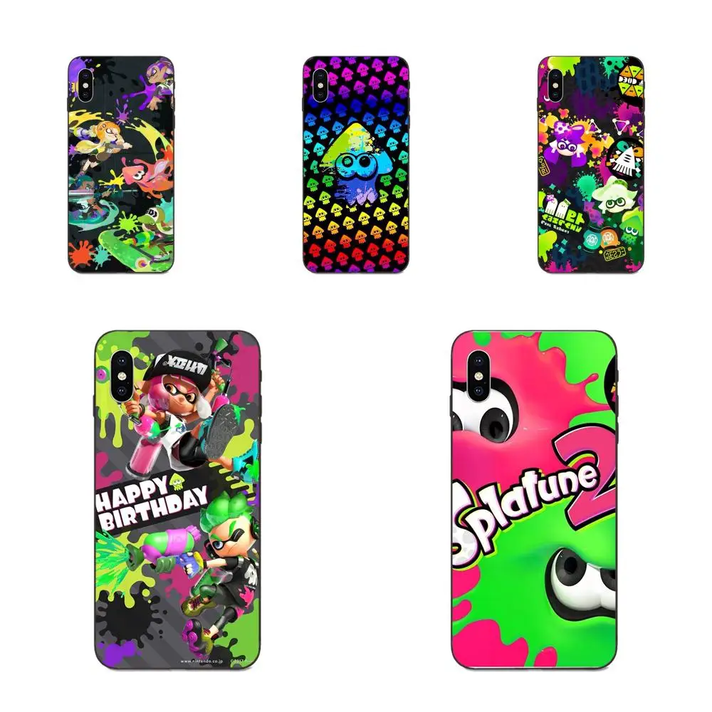 Красочный Wall Art мультфильм Splatoon 2 для huawei nova 2S 3i 4 4e 5i Y3 Y5 II Y6 Y7 Y9 Lite Plus Prime Pro 2017 2018 2019 |