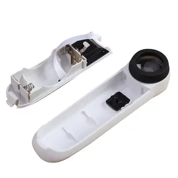

Optical Handheld Magnifier with 2LED Light Reading Magnifier 40x Optical Lens Magnifier