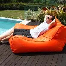 Низкая цена Массовая диван стиль ленивый открытый плавающий матрац в orange, легкий вес шезлонг