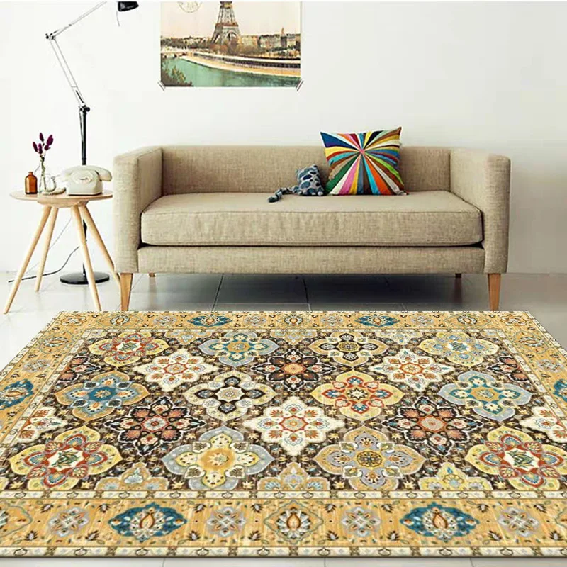 Ретро этнические ковры для гостиной, спальни, ковры, марокканский богемный большой ковер, домашний ковер, коврик для двери, украшение