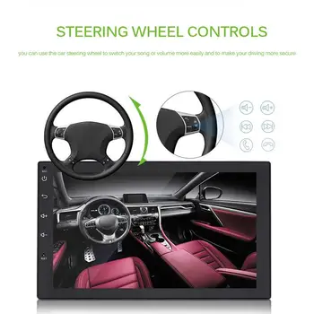 

Hot Onever Bluetooth Car Player Radio Stereo MP5 FM WiFi 4G 1080P Support Music Download Mobile Phone Book For Android 8.1 OS