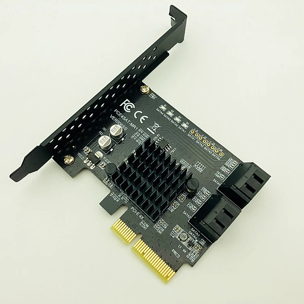 Sata Pci Express 4 порта Плата расширения Sata контроллер Pci Raid карта Pci для Sata 3,0 адаптер конвертер карта